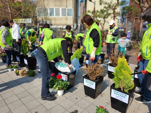 담배꽁초 투기 50곳, 꽃밭으로… BAT로스만스 '반전'