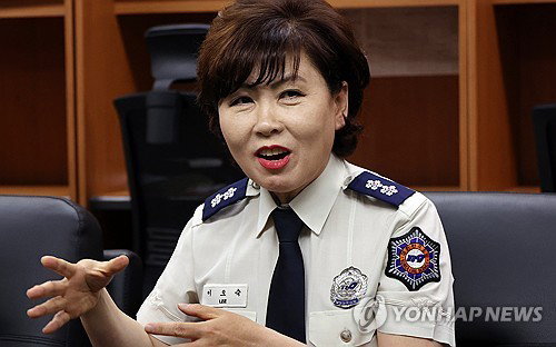 유리천장 뚫었다! 이오숙, 소방정감 승진...첫 여성 총감은?