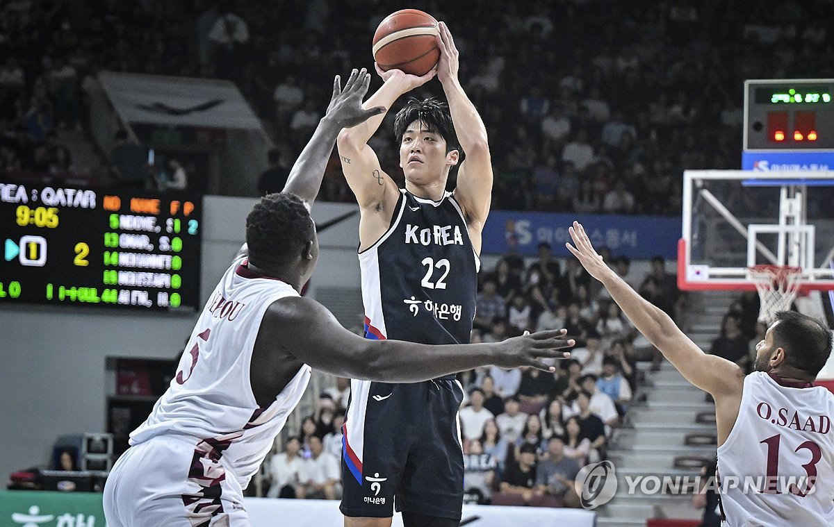 한국 농구, 고양 홈에서 2라운드 티켓 잡아라…3일 대만·6일 일본과 운명의 두 경기