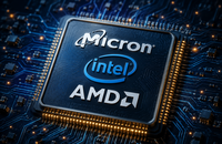 반도체 전반으로 AI 투자 확산…2분기 마이크론·인텔·AMD 시총 2조달러 급증