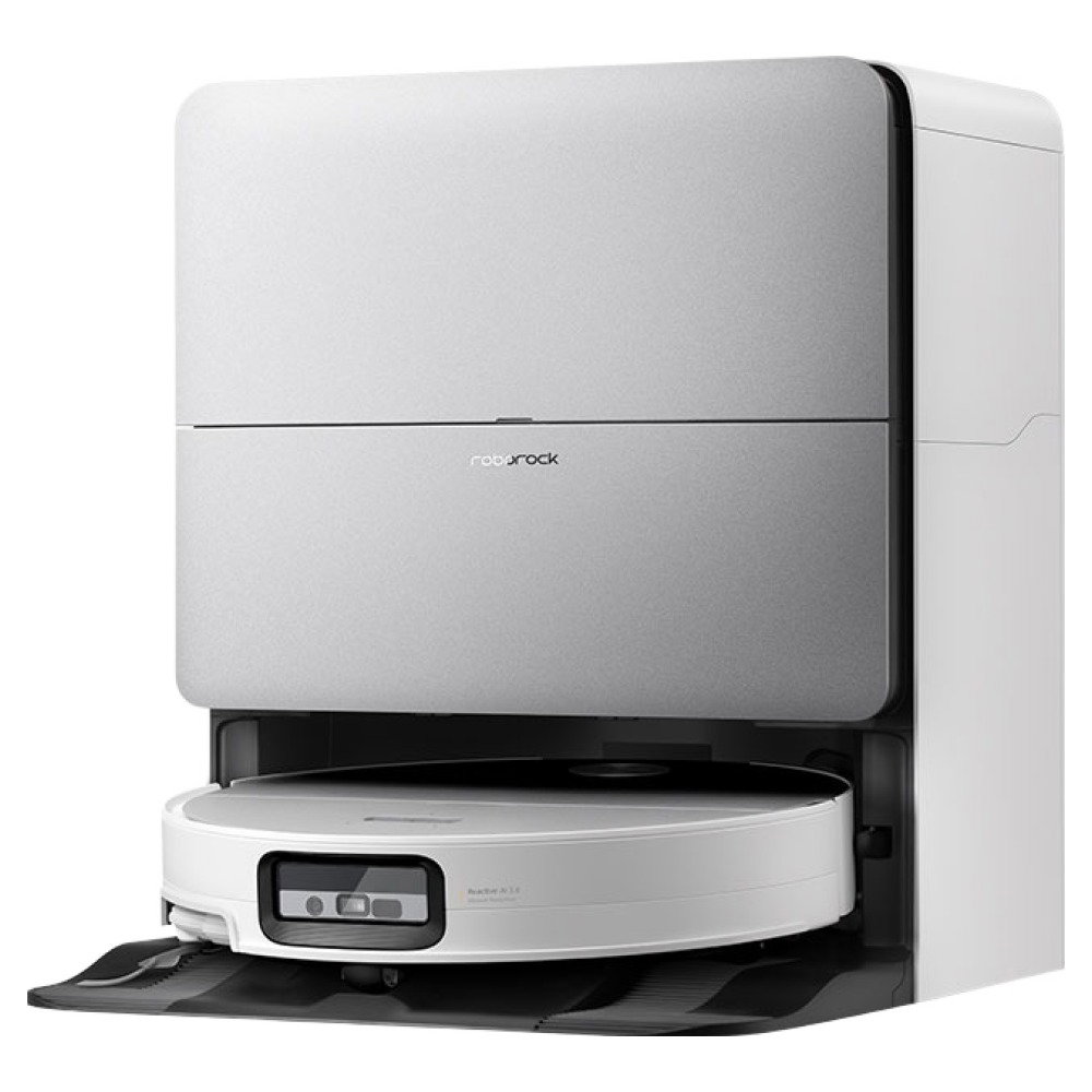 로보락 S10 MaxV Ultra 로봇청소기, 화이트, RRE0VES EWFD55HRR