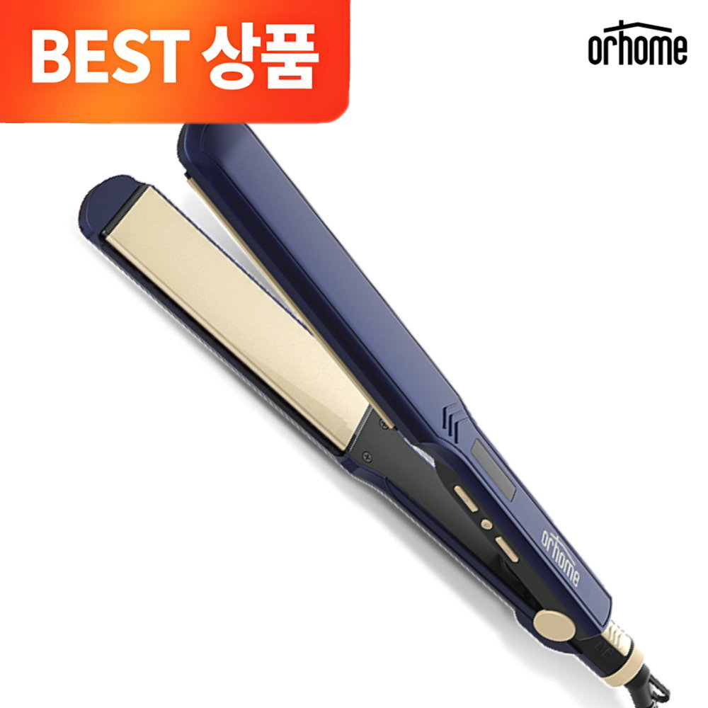 오르홈 판고데기 PRO 125mm 고급형 세라믹 특수코팅 5단계 온도조절 매직기, 단일색상, MJ-668