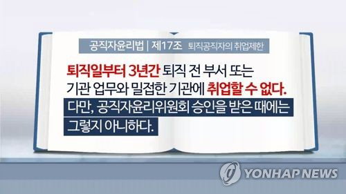 낙하산' 옛말...퇴직공직자 취업문, '철통' 윤리위 칼날에 막혔다