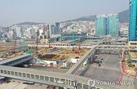 부산역-북항 관문 '3m 단차' 설계 부실…공사 중단·법정戰