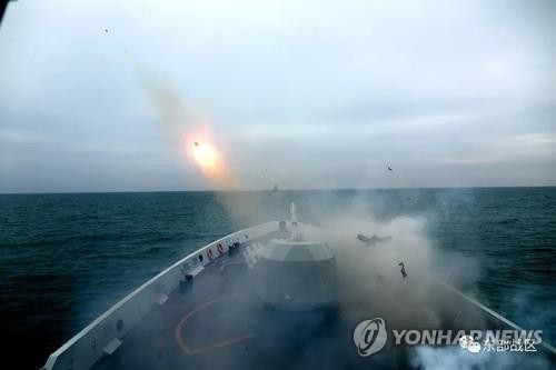 바랴크함 칭다오 입항…中러 해상연합, KADIZ 직후 태평양까지
