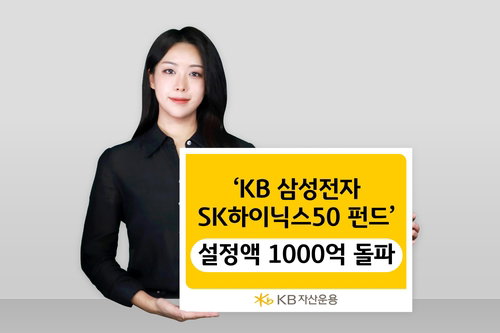 KB 삼전닉스50 펀드, 한 달 만에 1천억 '쑥'