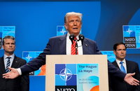 트럼프, NATO 정상회의 계기 우크라이나·시리아 정상과 연쇄 회담