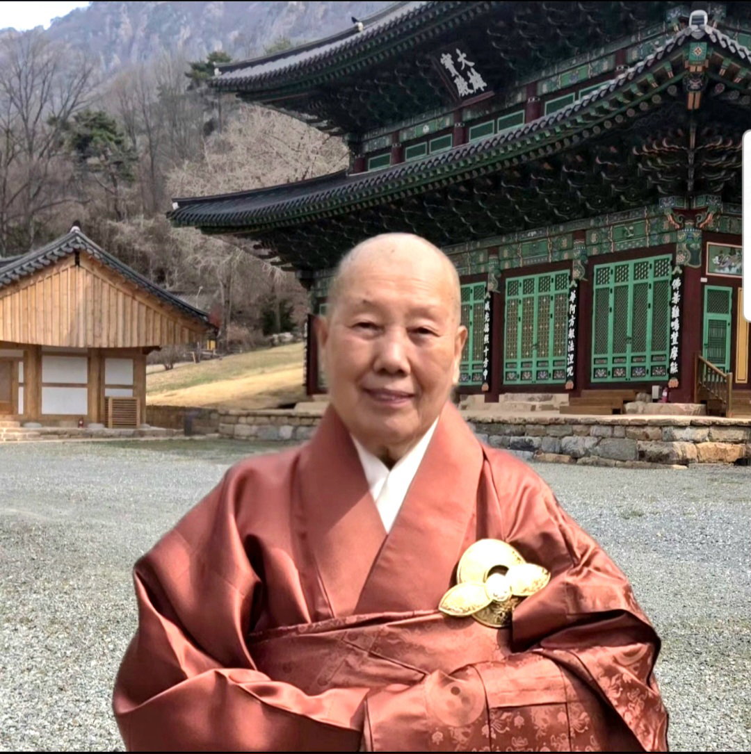 [대둔산 안심사 서안 일연 스님]