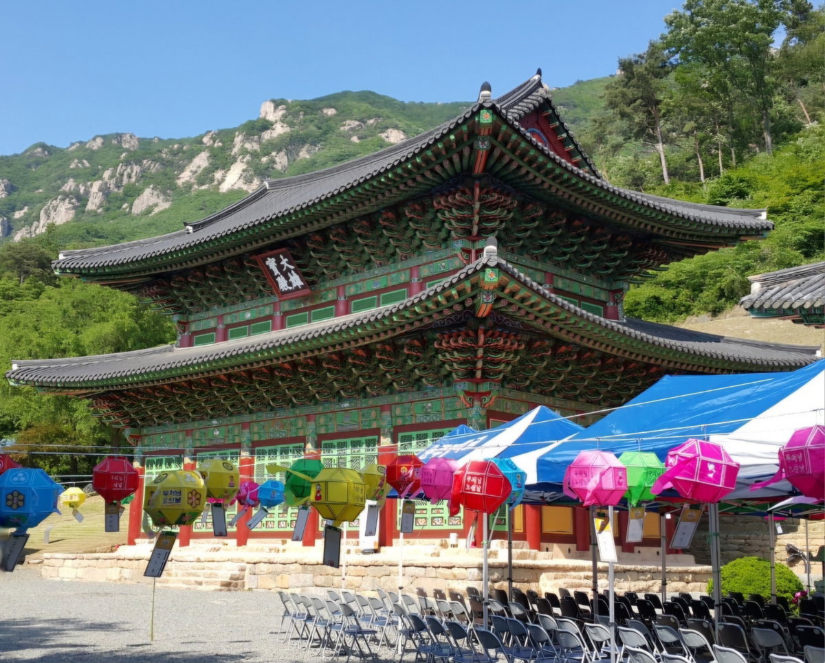 [대둔산 안심사 풍경]