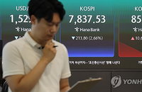 '8% 폭락' 코스피 주가 7400선 붕괴…올해만 6번째 서킷브레이커 발동