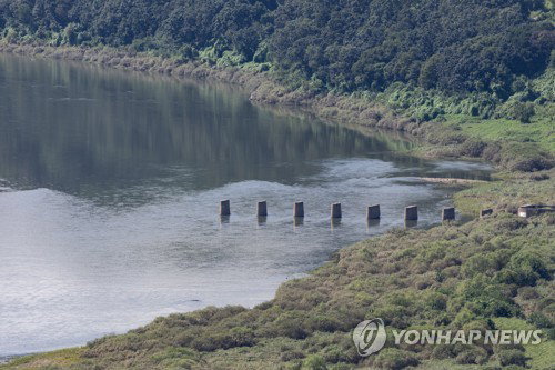 임진강 필승교 '1m 초과'…행락객 대피령, 북한발 비상