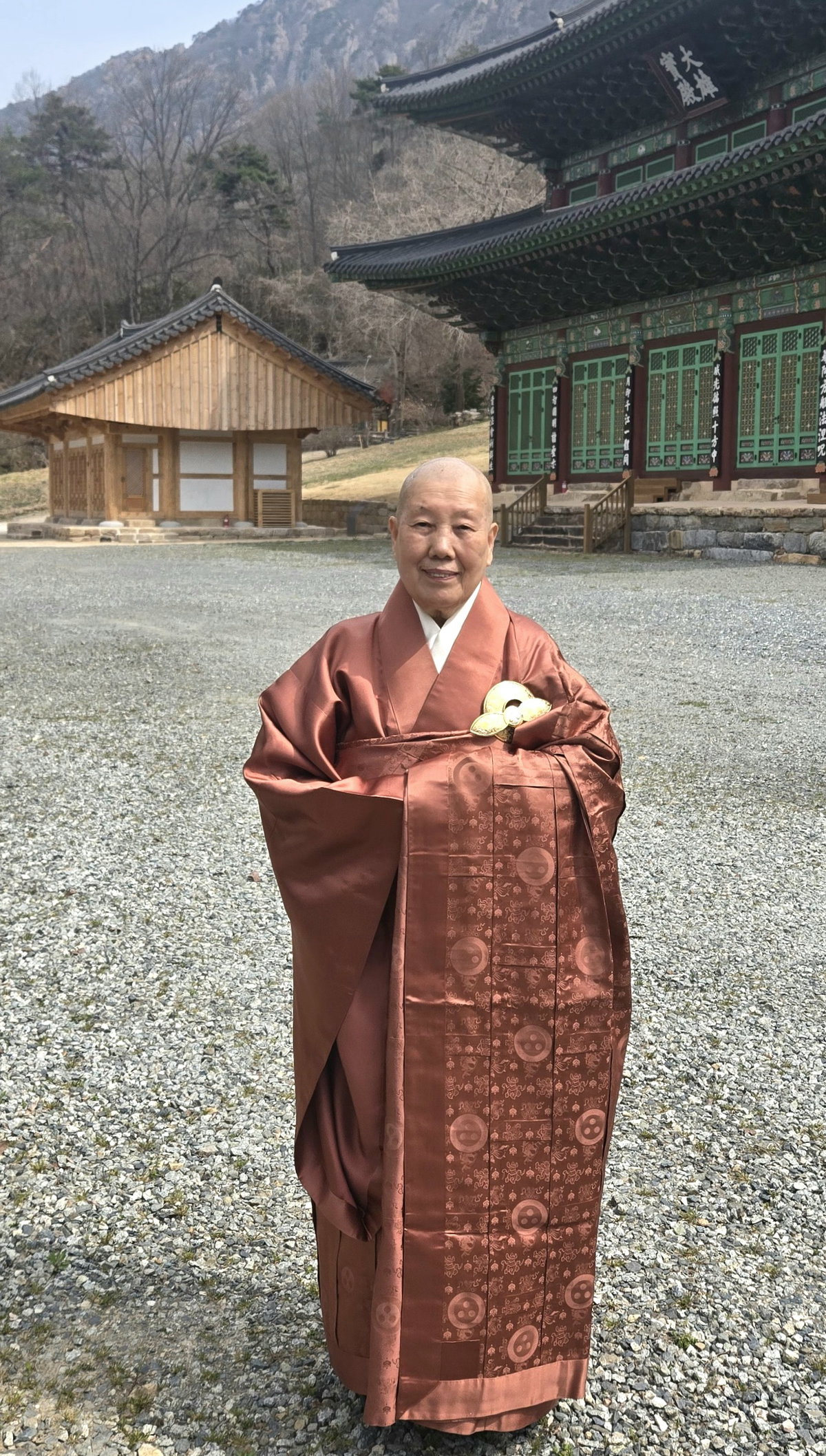 [대둔산 안심사 서안 일연 주지 스님]