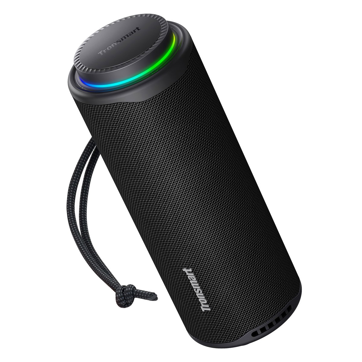Tronsmart T8 휴대용 무선 블루투스 스피커 40W 캠핑용 LED IPX7방수 야외용 18시간재생, 블랙, Tronsmart T8