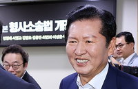 정청래, 광주서 '1인1표제' 내세워 당심 결집…'3.8억 후원금' 지지 과시