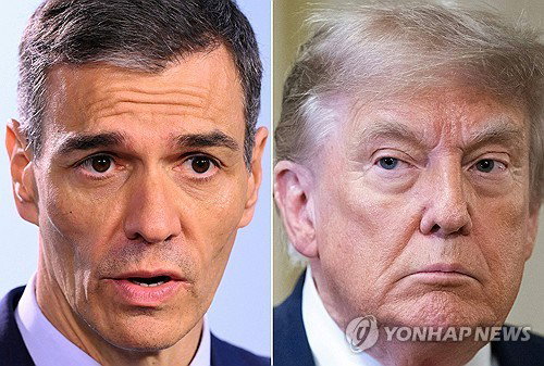 결승전 '앙숙' 조우하나? 산체스-트럼프 '외교전' 촉각