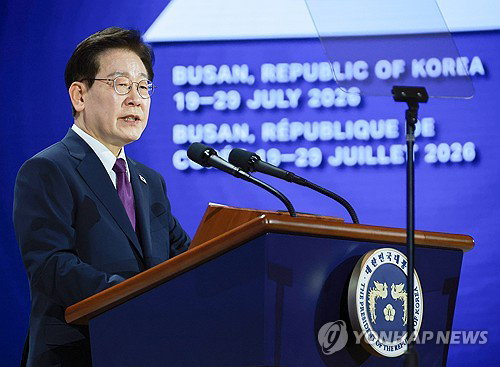 부산서 빛난 이재명 '문화 평화론', 백범 150주년 의미 더하다