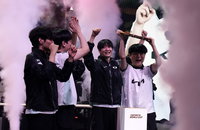 디플러스 기아, '언더독' 드라마 썼다… EWC LoL 3:0 제패