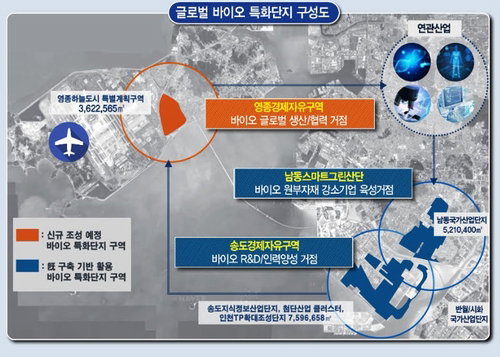 20년 좌절 끝 영종도, 여의도 1.2배 땅 '바이오 혁명 심장'으로 부활