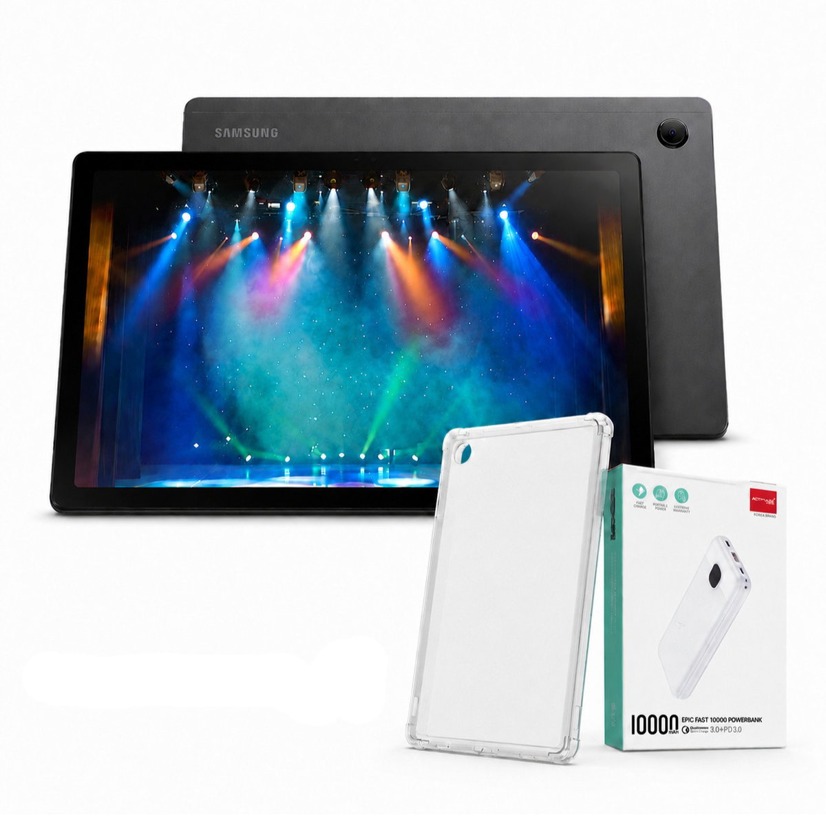 삼성전자 갤럭시탭 A8 (본품 케이스 보조배터리 무상AS12개월), 그레이, 64GB, Wi-Fi