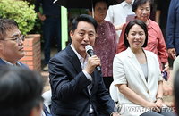 오세훈 "재건축 마스터키", 이재명 정부 "최대 리스크" 직격