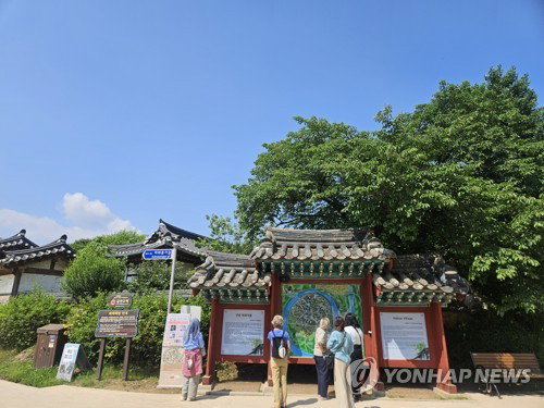 하회마을, '국산 스마트 방패' 장착…극한호우 침수 걱정 '뚝'
