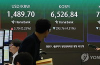 환율 1,471원 주저앉았다…하이닉스發 주가 폭등