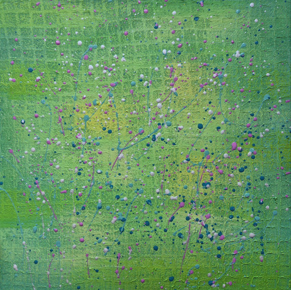 [양병구 작가, peace, 재료: 한지.아크릴, 45.5x45.5, 2026]