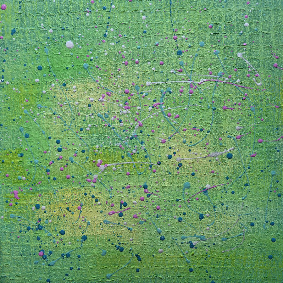 [양병구 작가, peace, 재료:한지.아크릴, 45.5x45.5, 2026]
