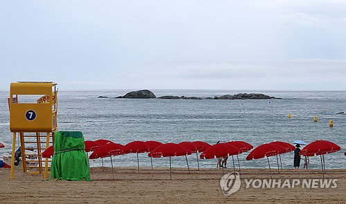 '물 폭탄' 북부 80㎜, '찜통' 동해안 33도…강원 극과 극 날씨