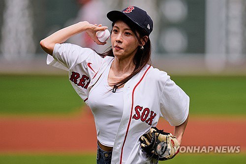 하지원 시구 현장서 보스턴 '80년 만' 15연승 대기록…역사 새로 쓸까