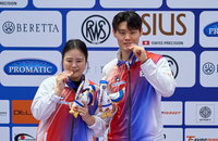 김보미·홍수현, 항저우 사격 월드컵 10m 공기권총 혼성 동메달…아시안게임 향해 '몸풀기 완료'