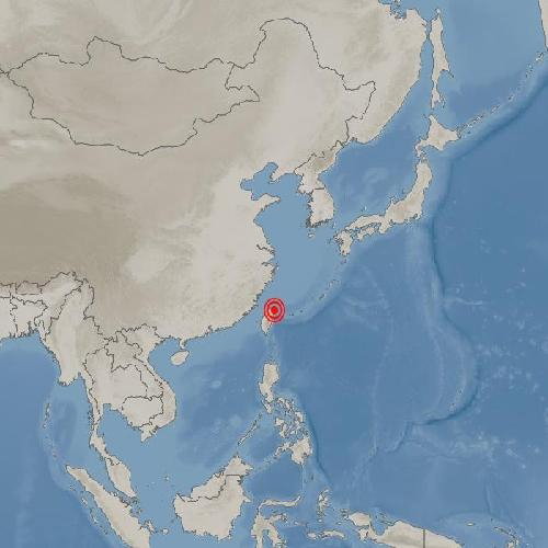 대만 이란현 규모 5.6 강진 발생…깊이 96km