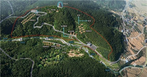 220억 함안 청룡산, 2034년 초대형 휴양단지로 '관광혁명' 예고