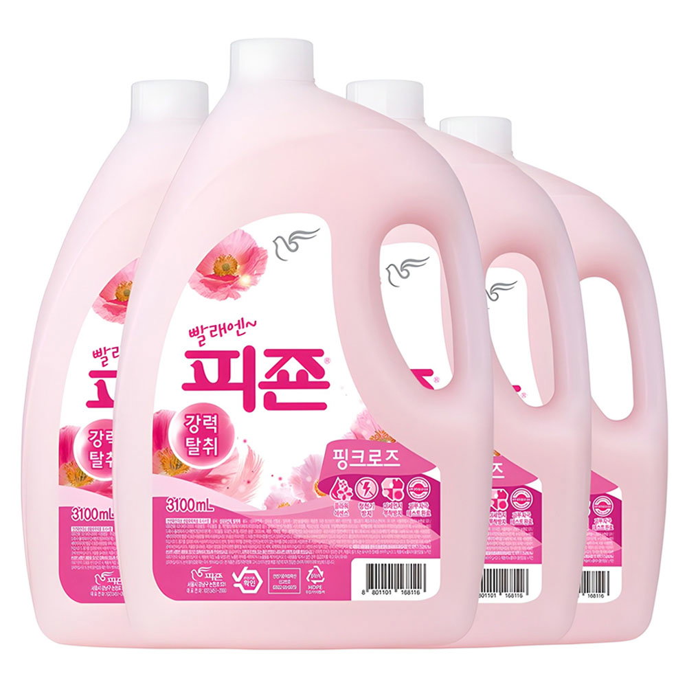 피죤 레귤러 섬유유연제 핑크로즈 본품
