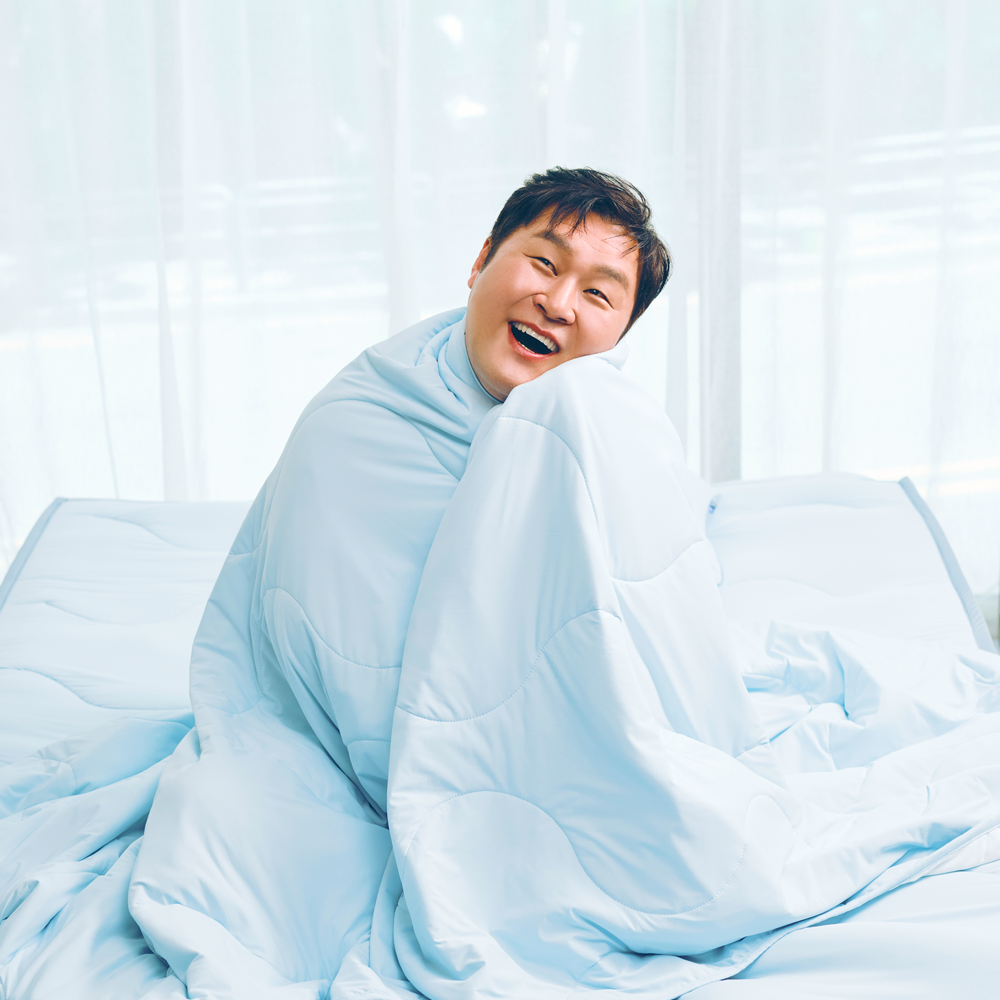 누잠 쿨에어 냉감이불 l 시원한 실크촉감 양면 여름이불