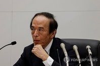 日銀, 31년 최고 1% 금리 동결…총재 '9월 이후 인상' 경고장