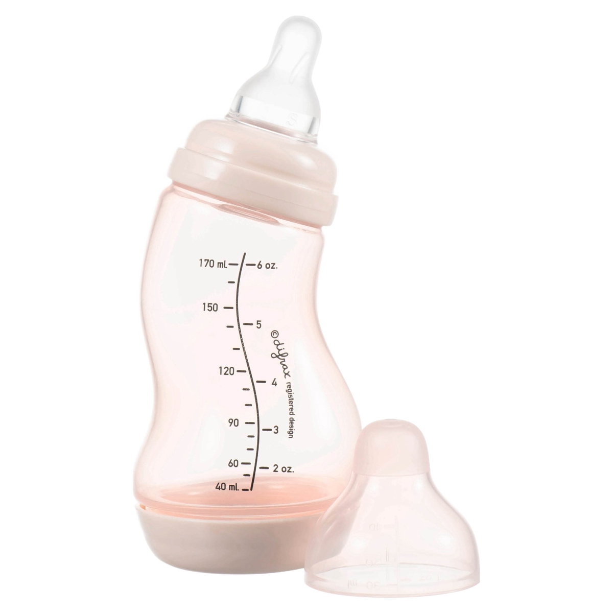 디프락스 유아용 젖병, 블로섬, 170ml, 1개