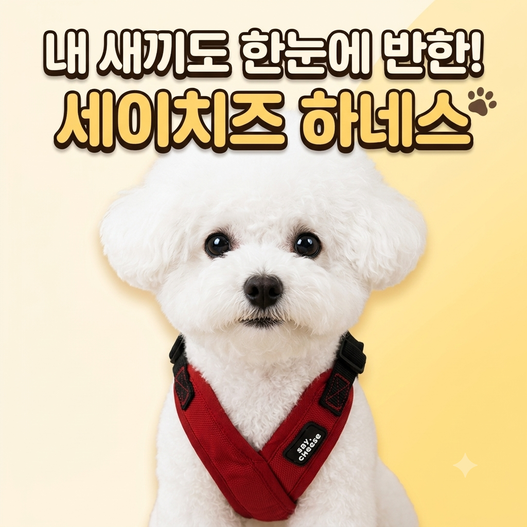 세이치즈 크로스 하네스 가슴편안 베이직 X자 초경량 메쉬, 1개, 레드