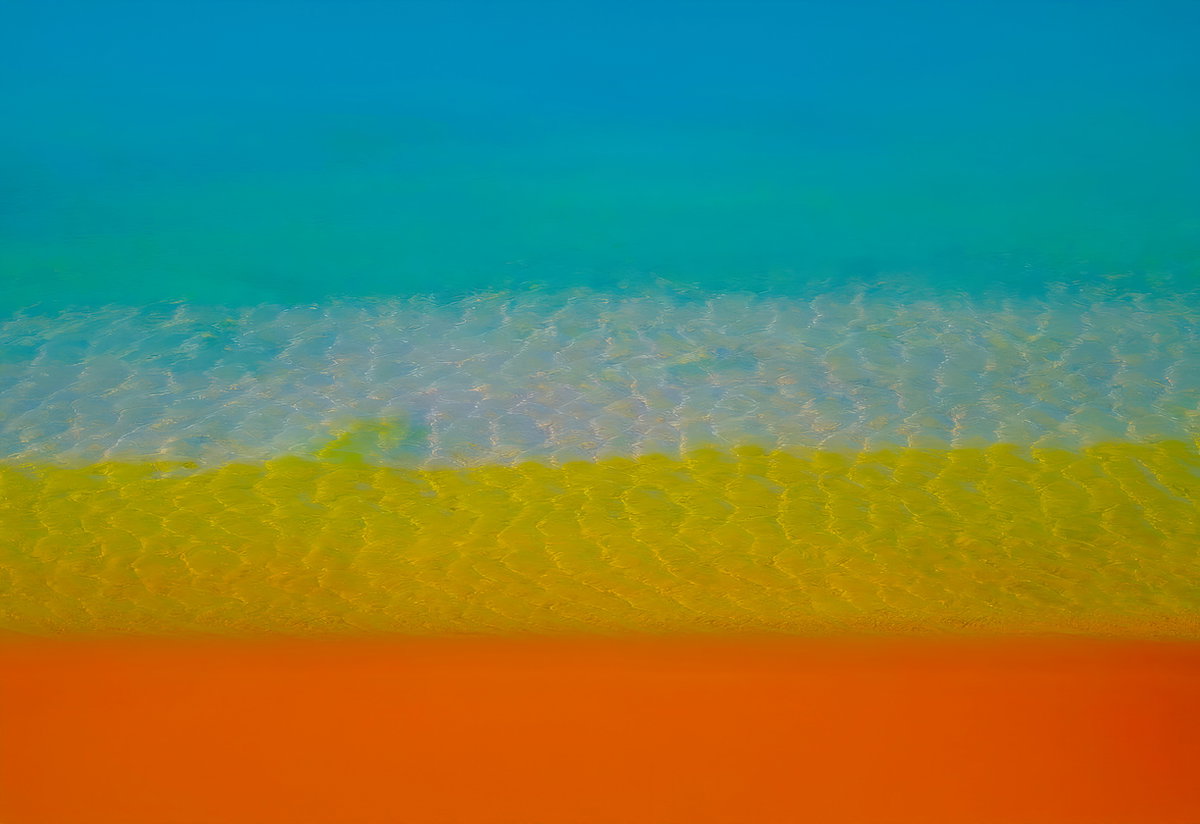 [Title: 꿈의 물결, Location: Yellow Stone, WY. Year Created: 2020, Size:100cm X 67cm]
