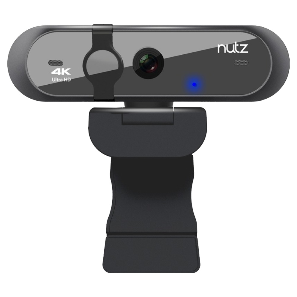 Nutz 4K 800만 화소 고화질 웹캠, 블랙, NUTZ UHD2160L