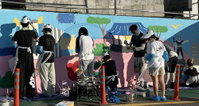 통영 동피랑 벽화, 40명 손길로 새 단장…명소 도약