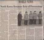 ‘北, 미사일실험으로 벼랑끝외교 되풀이“ WSJ