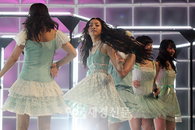 [JK포토] 카라1위! 엠카서 소녀시대 제치고~