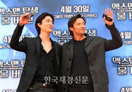 [JK포토]휴 잭맨·다니엘 헤니, “‘엑스맨 탄생 :울버린’ 많이 봐 주세요~”