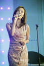 김아중, ‘오버더레인보우’ 열창 ‘나는야 동백의 흑장미’