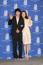 [JK포토]설경구·송윤아, 결혼 기자회견 中 “저희는 운명이에요~”
