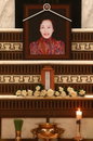 [포토] 22일 사망 여운계 영정 모습, 여전히 환한 미소로…