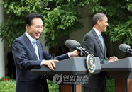 한·미 정상, “북한 핵보유국 인정 못해”