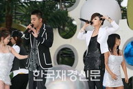 [JK포토] 길미&은지원, ‘엠카’서 듀엣 등장