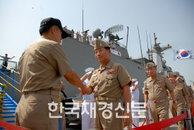 정옥근 참모총장, 청해부대 현장 지도